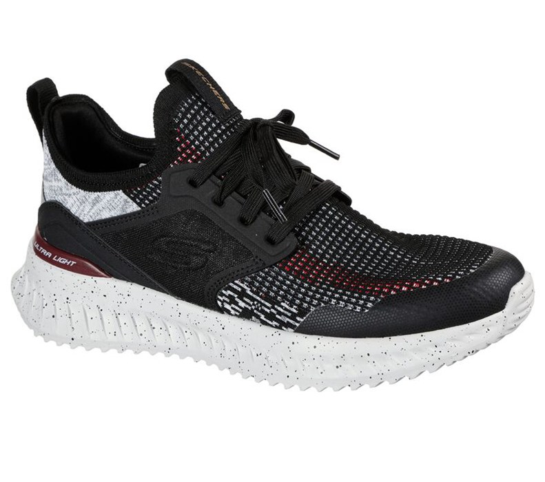 Skechers Herr Svarta/Vita Slip On - Matera 2.0 - Celdra - Sverige (YLPRH-4925)